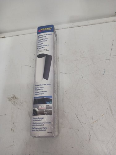 magnet source magnetic sheeting - 12" x 24" - white (model: 08505) image 3