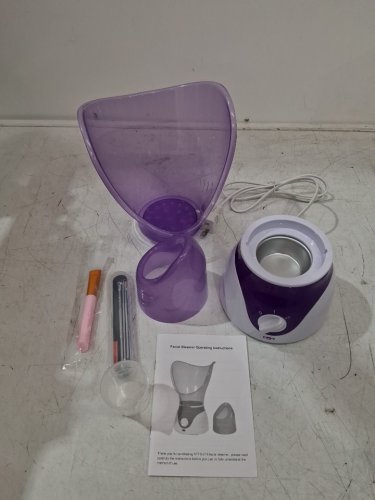 NTFS BEAUTY MOISTURIZING FACIAL STEAMER - purple/WHITE (MODEL: NTFS-618) image 4