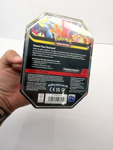 POKEMON  MEGA CHARIZARD Y EX TIN CARDS (ENGLISH) image 5