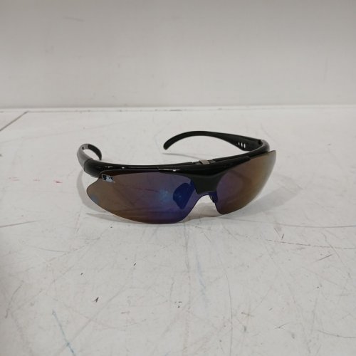 FRANKLIN FLIP-UP BASEBALL/SOFTBALL SUNGLASSES - BLACK/BLUE LENS image 3