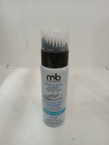 Moneysworth and Best Boot and Shoe Foam Cleaner with Brush Cap, 260g image 2