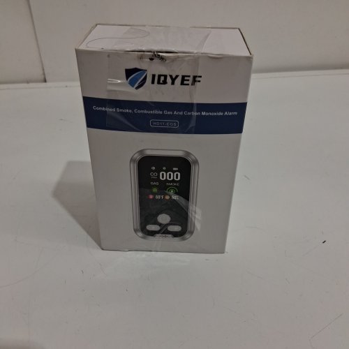IQYEF PLUG IN SMOKE GAS AND CARBON MONOXIDE ALARM - WHITE (MODEL: HD11-CGS) image 2