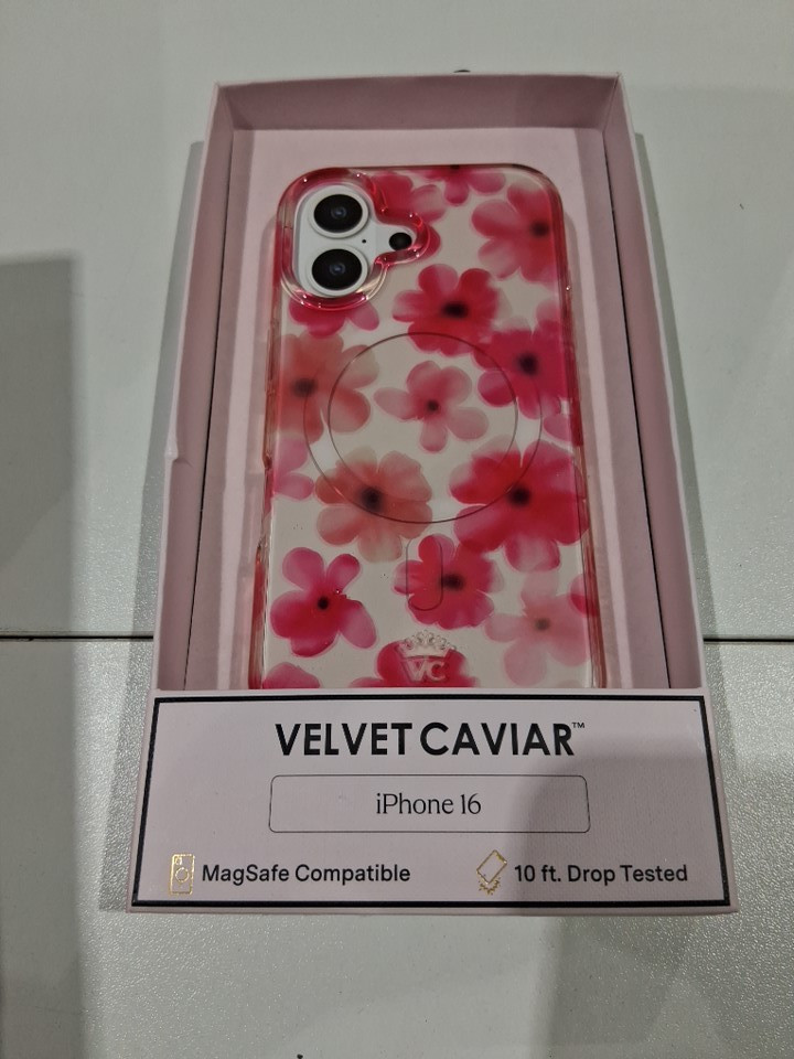 VELVET CAVIAR phone case compatible with magsafe - iphone 16 - WATERCOLOR FLORAL image 2