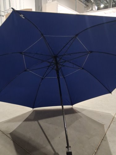 ZOMAKE Windproof Golf Umbrella UV Protection Extra Large Double Canopy Vented - SILVER/BLACK image 4