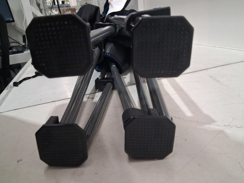 Reclining Camping Chair with Foot Rest Supports 350lbs - blue image 5