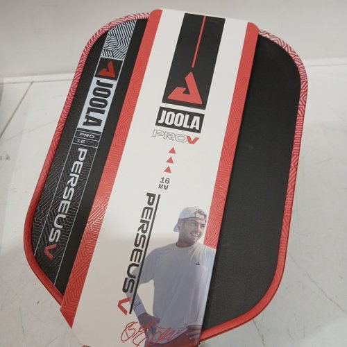 joola Perseus Pro V Pickleball Paddle - 16mm - black/red/white (model: 600558) image 4