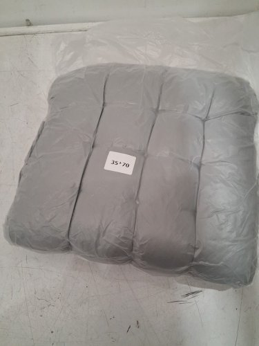 DVKPTBK Chair Cushion for 2/3 Seater Replacement Lounger Seat- 14" x 28" - Light Grey image 2