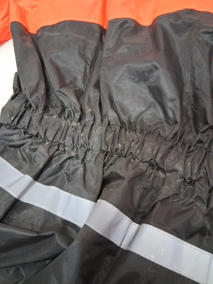 Nelson-Rigg Stormrider waterproof Rain Jacket - extra large - orange/black - (style: SR-6000) image 5
