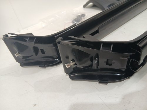 2PC motorfansclub suv ROOF LOCKABLE luggage rack - 122 x 20 x 12.5 - black (model: 8102) image 5