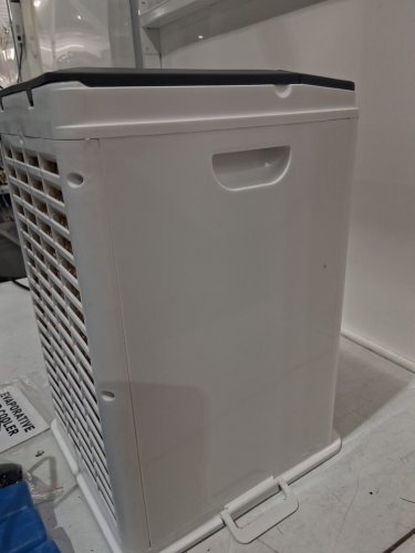 portable air conditioner cooler fan with exhaust hose - 9.5l - white (model: bw-102yf) image 8
