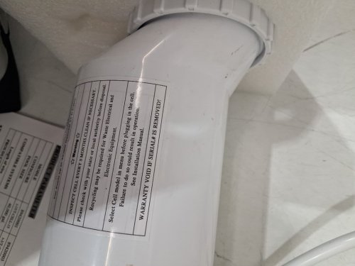TurboCell Salt Chlorination Cell for Hayward - 15FT CABLE - 40000gal - white (model: 99889420001BE315) image 4