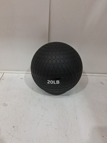 Amazon Basics Slam Medicine Ball - 20lbs - black image 2
