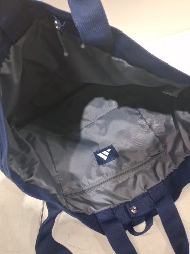 Women’s Adidas Canvas Court Tote Bag - 25L - BLUE - (Model: JJ7504/1967363) image 4