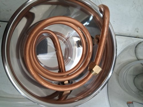 garvee Stainless Steel Distiller Home Brewing Kit with Copper Tube & Build-in Thermometer - 19L (5 Gal) - stainless steel (model: pho_0zvvgk7e) image 7