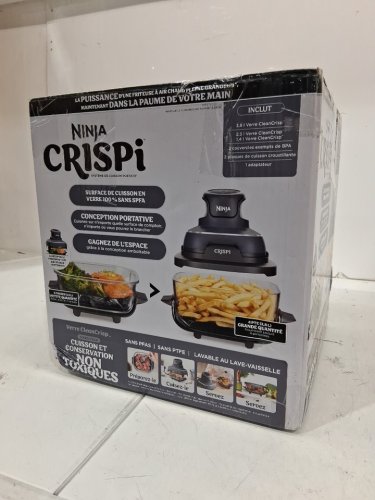 NINJA CRISPI PORTABLE COOKING SYSTEM - 4QT - BLACK (MODEL: ‎FN101CGY) image 5