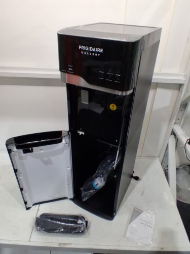 FRIGIDAIRE 3-IN-1 BOTTOM LOAD HOT/COLD WATER COOLER BUILT-IN BULLET ICE MAKER - 50 GAL - BLACK (MODEL: EFWC534-BLACK) image 3