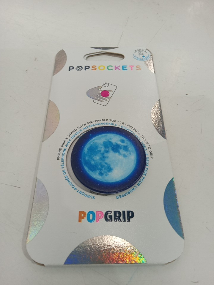 POPSOCKETS POPGRIP adhesive Phone Grip & Stand with swappable top - MOON image 2