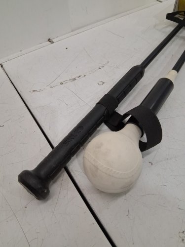SKLZ Hitting Stick Batting Swing Trainer for Baseball and Softball - 52" - black/white (model: 235799) image 3