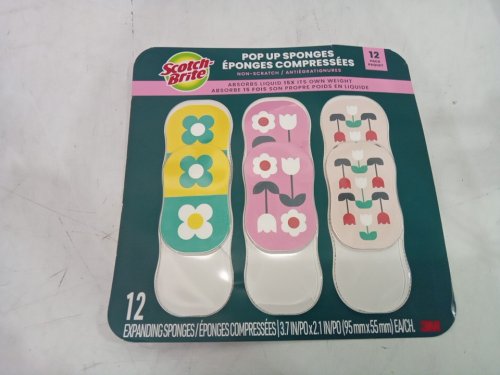9pk Scotch-Brite Non-Scratch Pop-Up Sponges - multicolor image 2