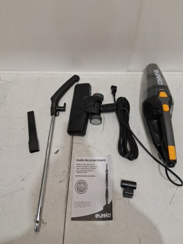 EUREKA HOME 3-IN-1 LIGHTWEIGHT MULTI SURFACE STICK VACUUM CLEANER/HANDHELD VAC - BLAZE BLACK (MODEL: NES212C) image 3