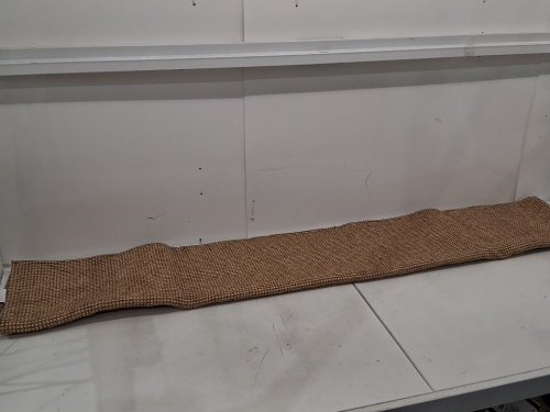 Washable Woven Indoor Outdoor Area Rug - 4ft x 6ft - Tan/Brown image 3