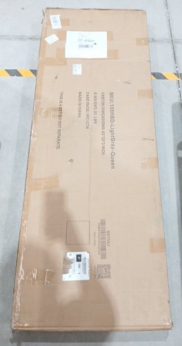 Tufted Headboard - Queen - Grey (Model: 105HBD) image 2