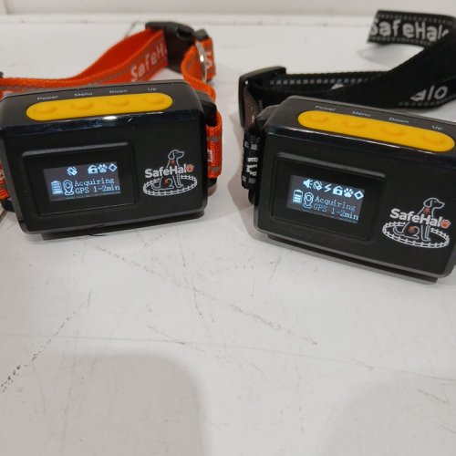 2pk safehalo gps electric wireless dog Fence System - 65ft - 9840 ft/ 12"-28" - black/orange (model: h09) image 9