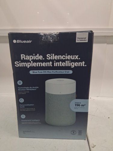 BLUEAIR Blue Pure Smart Air Purifier with HEPASilent Dual Filtration for Medium Rooms, 1,858 sq ft/hr Clean-Air Output, Quiet-Mark Certified Operation (23-50 dB), App & Voice Control, Filters Smoke, Pet Dander, Allergens & Odors - Grey (MODEL: 3332111100) image 5
