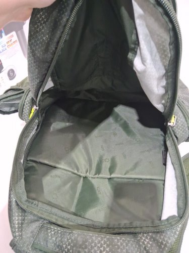 Roots Backpack with 16" Laptop Compartment - 38L - GREEN/YELLOW (MODEL: 1992718) image 4