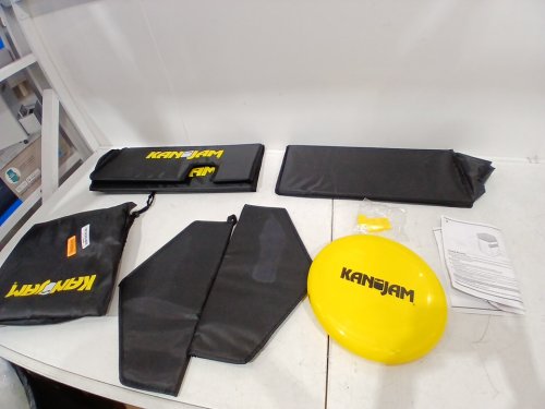 KANJAM Foldable Travel Disc THROWING GAME - BLACK/YELLOW /classic (MODEL:1-1-18369-KJ019) image 3