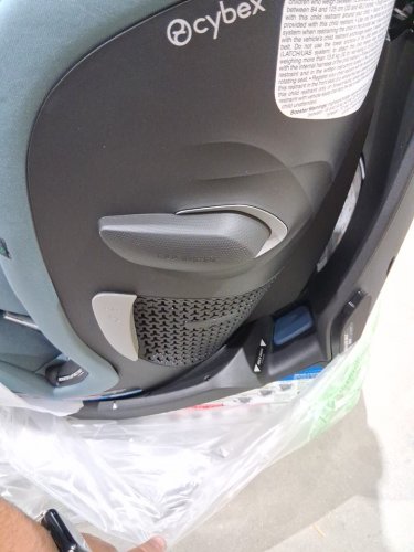 Cybex gold Callisto G 360 Rotating All-in-One Convertible Car Seat with safety assure protection system - 120LBS MAX - stormy blue (model: 524000603) image 8