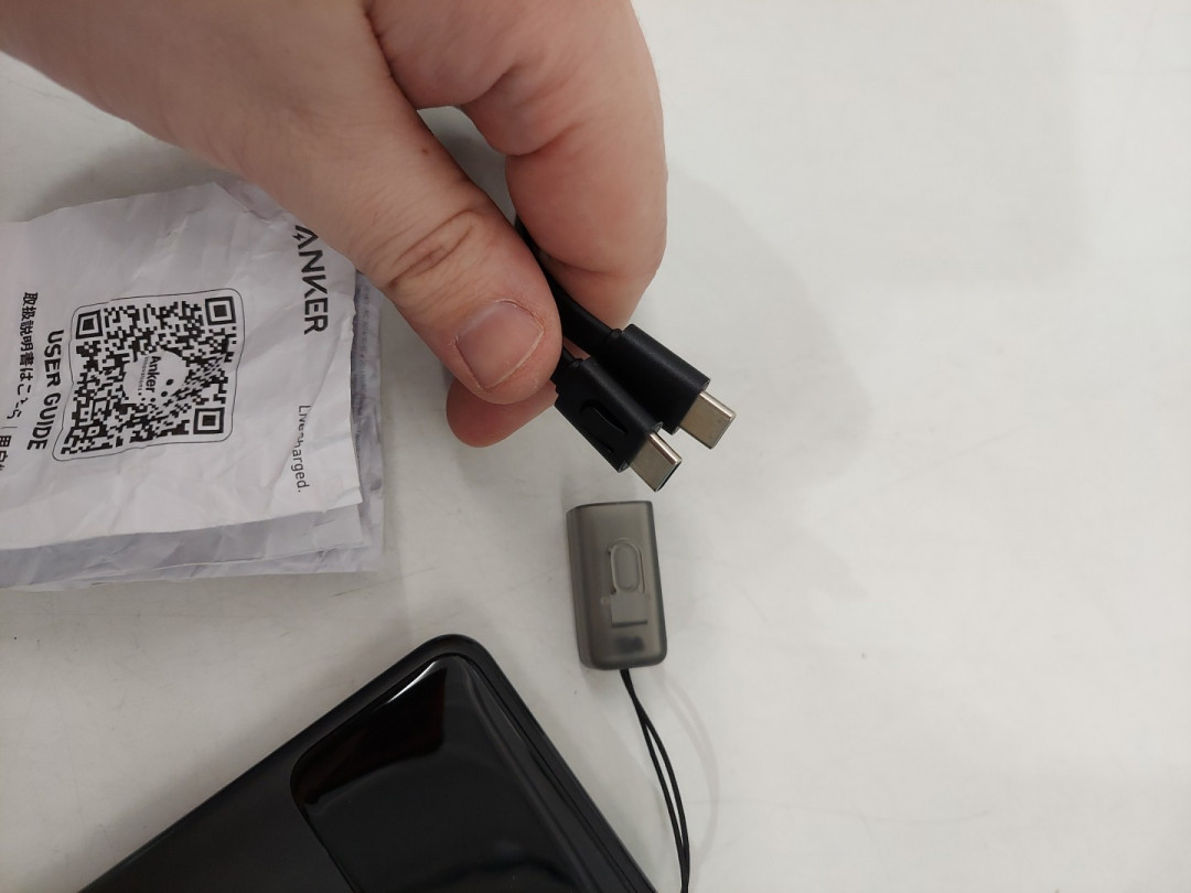 Anker pocket-sized POWER BOOST POWER  BANK - 10,000mAh - 22.5W MAX - black (model: A1388) image 3