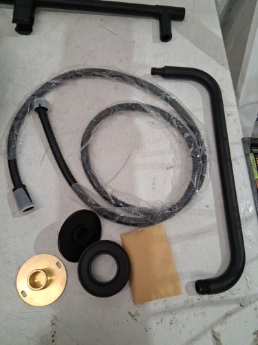 American standard Spectra Versa 4-Function Shower System With Rain Showerhead -  24" - black (model: 1029072950) image 6
