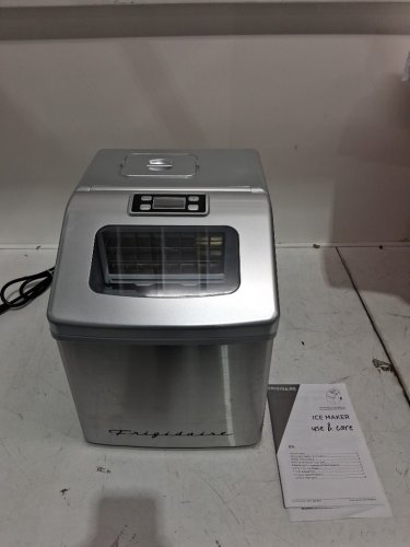 FRIGIDAIRE XL DIGITAL ICE MAKER - MAKES 40LBS/DAY - STAINLESS STEEL (MODEL: EFIC452-SS-CU) image 3