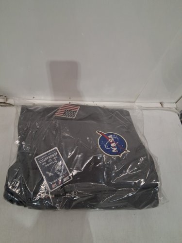 Red Canoe "NASA Rocket Scientist" Heavy weight Full Zip Ribbed-knit collar sweatshirt - 2XL- grey image 2
