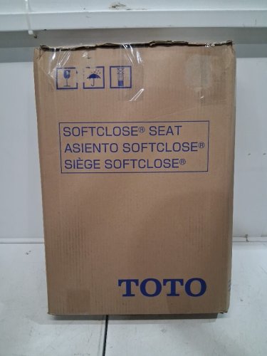 TOTO ELONGATED SOFTCLOSE TOILET SEAT - 18.5" - COTTON WHITE (MODEL: SS124#01) image 4