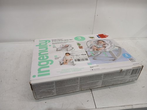 INGENUITY KEEP COZY 3-IN-1 GROW WITH ME VIBRATING BABY BOUNCER SEAT & ROCKER - 6-40LBS - SPRUCE - (MODEL: 12637) image 5