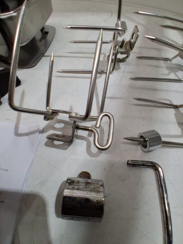 NAPOLEON COMMERCIAL ROTISSERIE KIT FOR LARGE GRILLS (MODEL: 69231) image 6