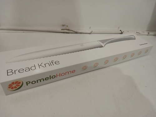 POMELOHOME High Carbon Steel Bread Knife - 8" - Stainless Steel image 2