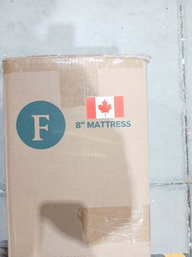 ZINUS GREEN TEA ESSENTIAL MEMORY FOAM MATTRESS - 8" FULL - WHITE (MODEL: ZU-MFMA1RZI-08F) image 5