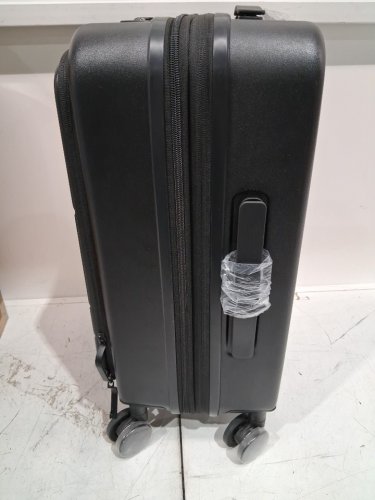 Luggex hard shell carry on luggage with laptop compartment - 20" - black (model : FLO) image 7
