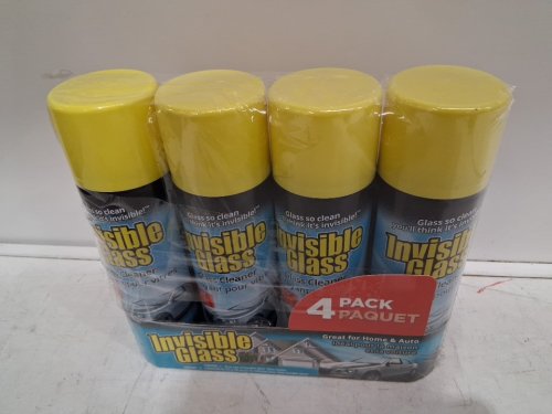 4pk ivisible glass spray glass clear - 539g each (model: 673619) image 3