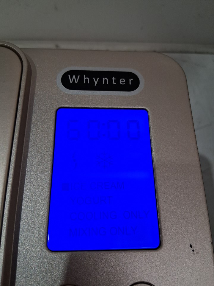 Whynter AUTOMATIC Ice Cream & Yogurt Maker Machine - 2QT - Champagne Gold - (MODEL: ICM-220CGY) image 6