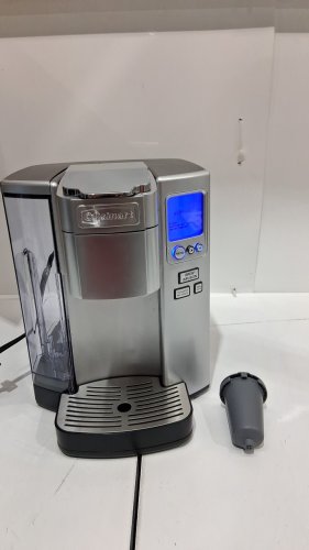 CUISINART PREMIUM SINGLE-SERVE COFFEEMAKER WITH DIGITAL DISPLAY - SILVER (MODEL: SS-10C) image 4