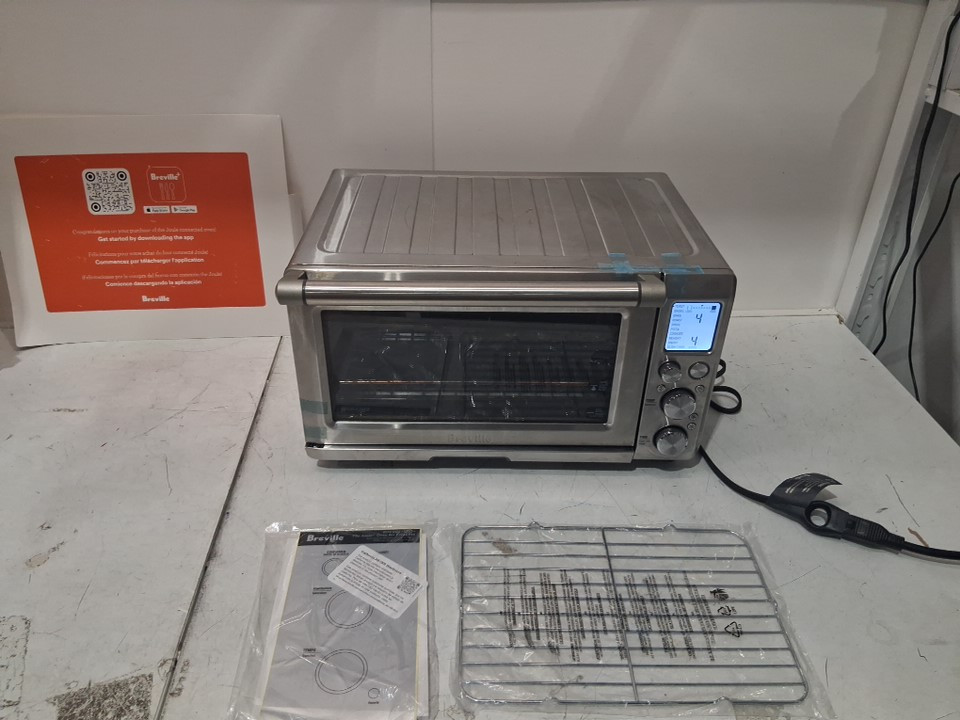 BREVILLE THE JOULE OVEN 13-IN-1 AIR FRYER PRO digital TOASTER OVEN - 23.4L CAPACITY - BRUSHED STAINLESS STEEL (MODEL: b0v950 bssusc) image 4