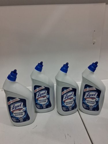 4PK LYSOL ADVANCED TOILET BOWL CLEANER - 946ML/BOTTLE (MODEL: 937319) image 3