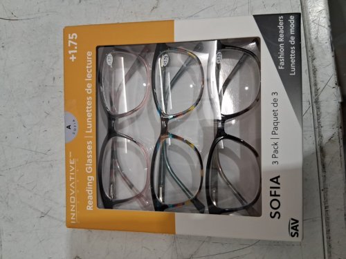 3PK INNOVATIVE EYEWEAR SOFIA READING GLASSES - +1.75 - MULTICOLOURED (STYLE: 8851175) image 2