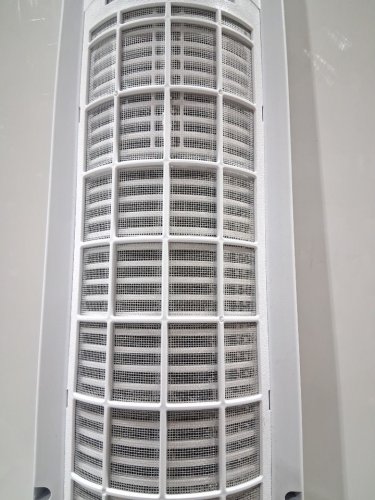 omnibreeze premium 38" Rotating tower fan with wifi CONTROL, 5-SPEEDS & REMOTE - white/BLACK (model: 5333021/dc2313r-g) image 5