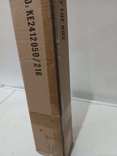 2pk kemmie Telescoping Adjustable Curtain Rods - 72" - 144" - Frosted Black (Model: KE2412050/216) image 2