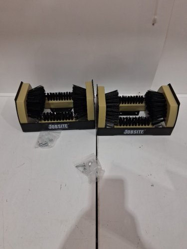 2pk JobSite The Original All Weather Extra Wide Work Boot Cleaner/Scrubber Brush (Model: 54146) image 3